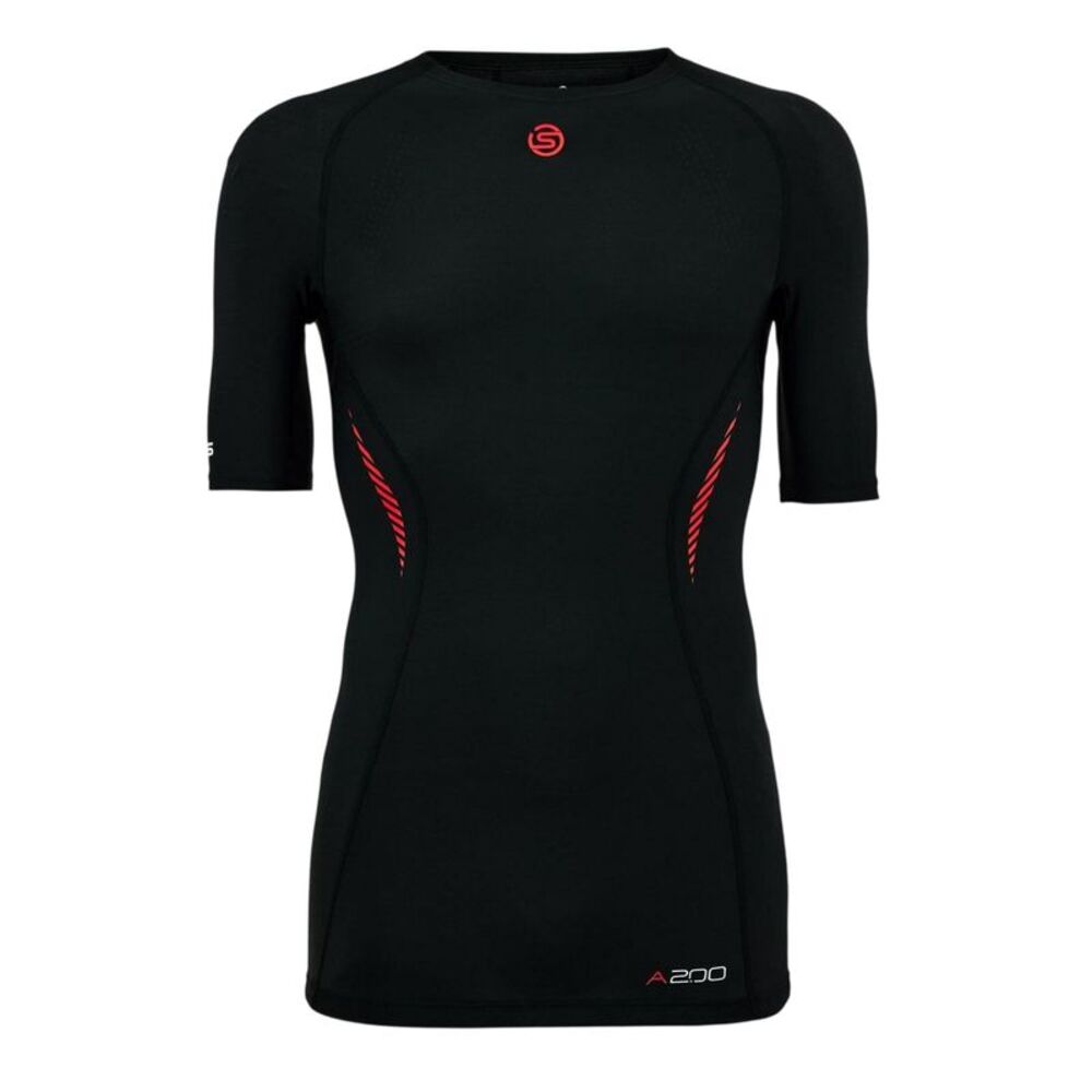 Skins Mens A200 Lightweight Compression Shirt / Black